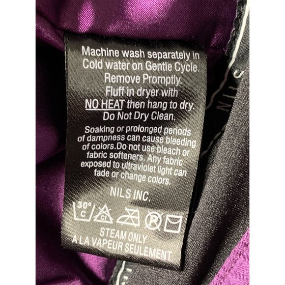 Luxury Nils Waterproof Breathable Ski Jacket Size 6 RR10726 Peplum Purple EUC - Picture 4 of 13
